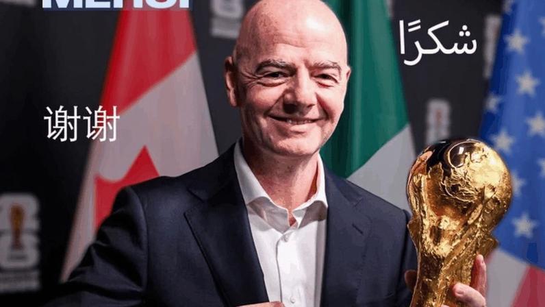 Gianni Infantino, presidente da Fifa