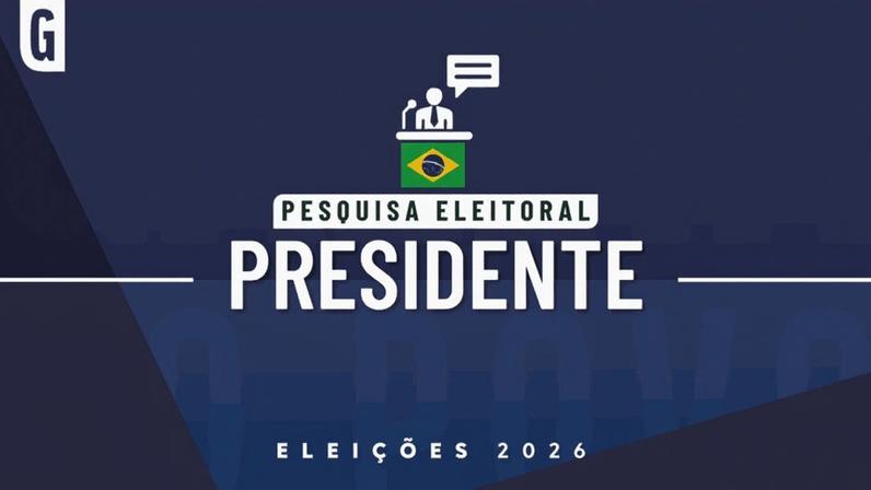 Instituto Gerp entrevistou 2.000 pessoas para saber como estão as intenções de voto para presidente da República em 2026. (Foto: Infografia/Gazeta do Povo)