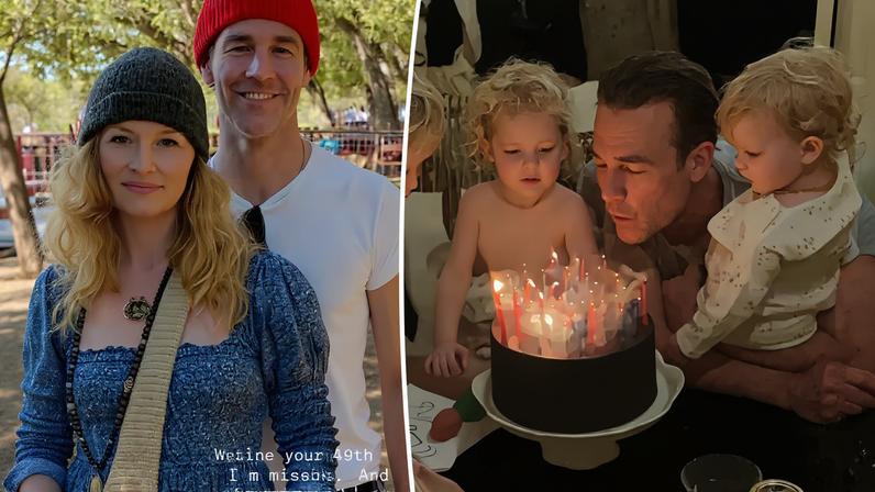 Kimberly Van Der Beek shared dozens of photos and videos in honor of her late husband’s heavenly birthday.