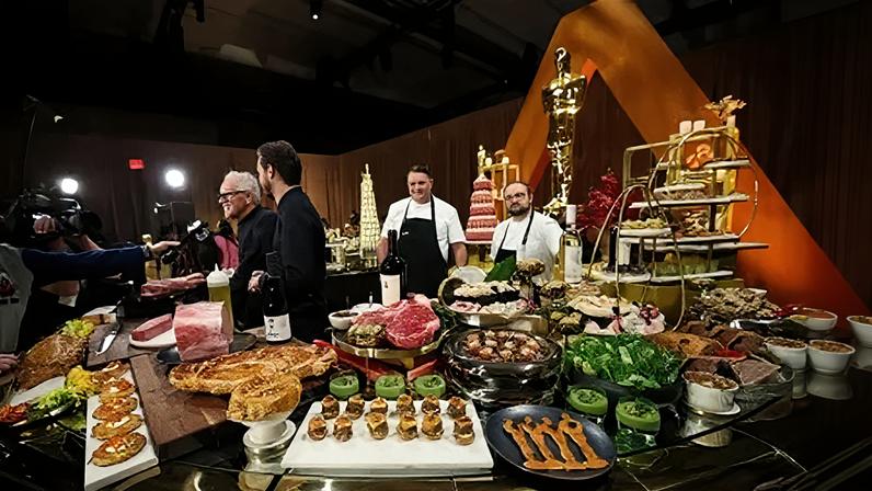Apresentação do banquete pós-Oscar de 2026