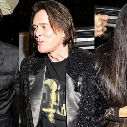 Jim Carrey participa do aniversário do neto em Paris com a namorada, após polêmica