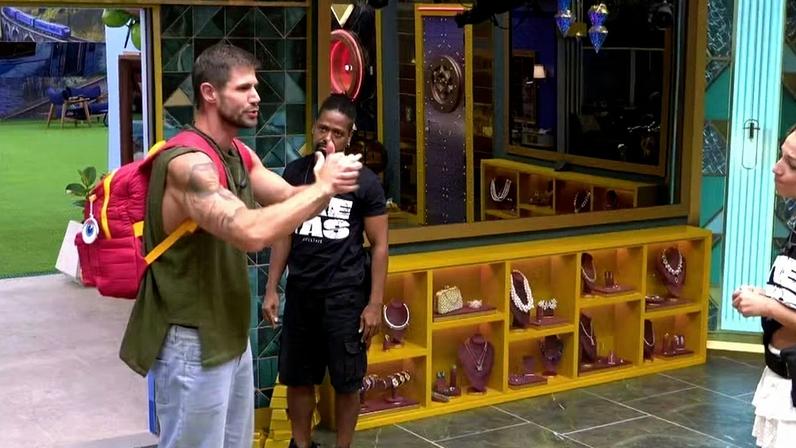 BBB 26: Ana Paula se despede de Jonas após eliminação