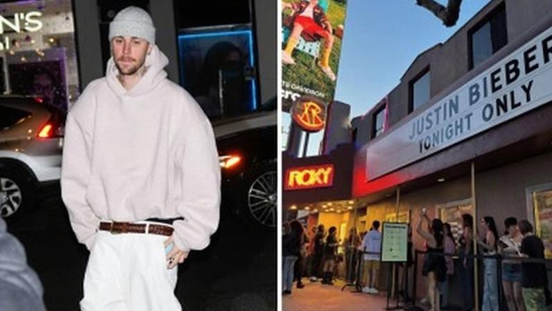 Justin Bieber faz show intimista surpresa antes do Coachella