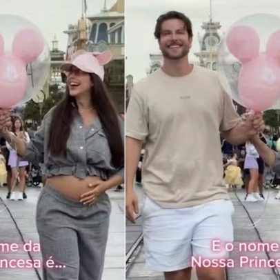 Laís Caldas revela nome da filha com Gustavo Marsengo