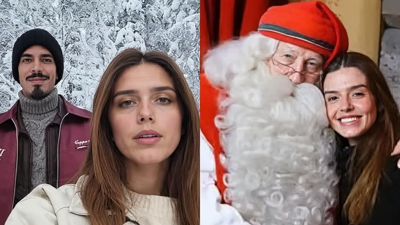 Giovanna Lancellotti detalha encontro com Papai Noel na Lapônia finlandesa: 'Fiz pedido'