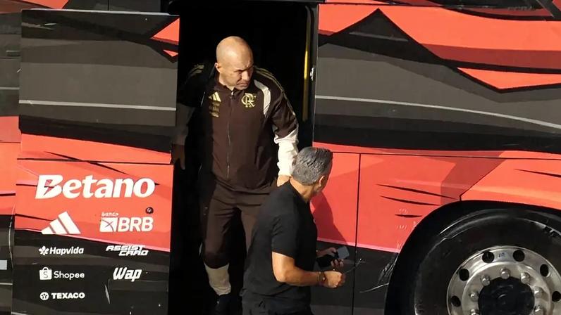 Leonardo Jardim no Maracanã para Fluminense x Flamengo (Foto: Lucas Bayer/Lance!)