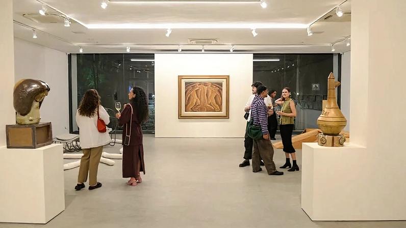 Exposições reúnem mais de 30 peças na Claraboia