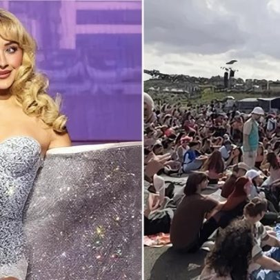 Fãs enfrentam horas de sol para show de Sabrina Carpenter no Lollapalooza 2026