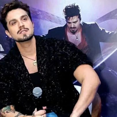 Luan Santana emociona ao falar da mãe que apareceu em show após anos
