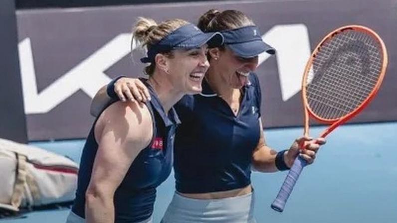 Luisa Stefani e Gabriela Dabrowski estrearam com vitória no Miami Open