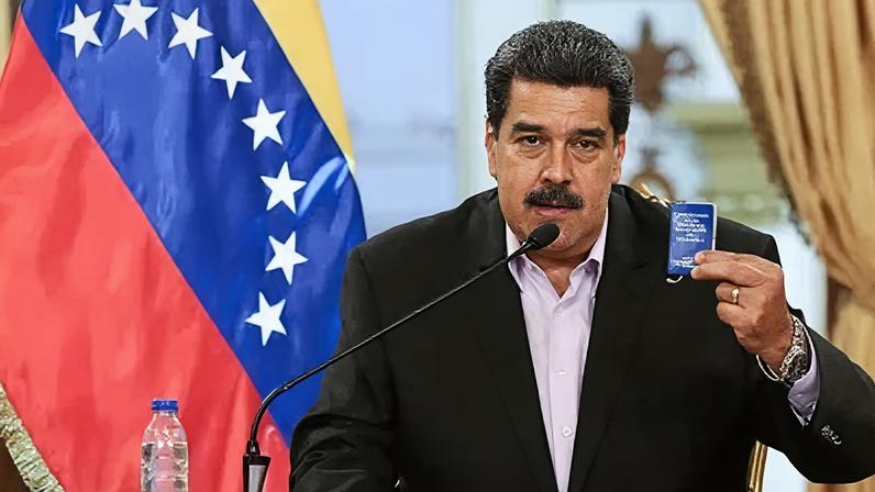 Nicolás Maduro em Caracas