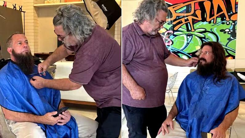 Malvino Salvador será Jesus na Paixão de Cristo de Pacatuba — Foto: Nanda Araújo/Divulgação