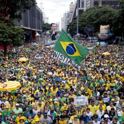 Participação de pessoas nas manifestações do Acorda Brasil nas capitais