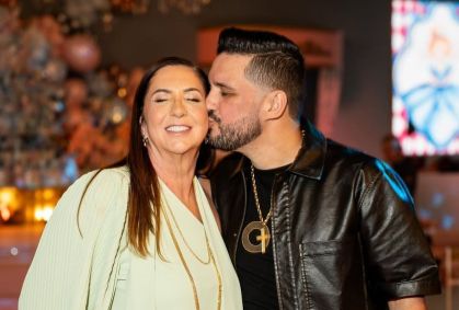 Margareth Serrão com Danilo Sanfoneiro