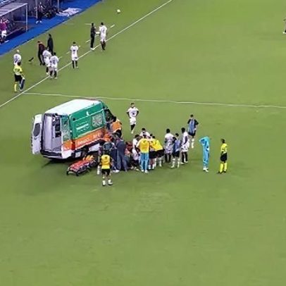 Marlon sofre grave fratura em Grêmio x Vitória