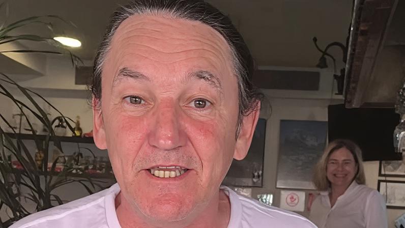 O humorista Marco Antonio Ricciardelli, conhecido como Marquito