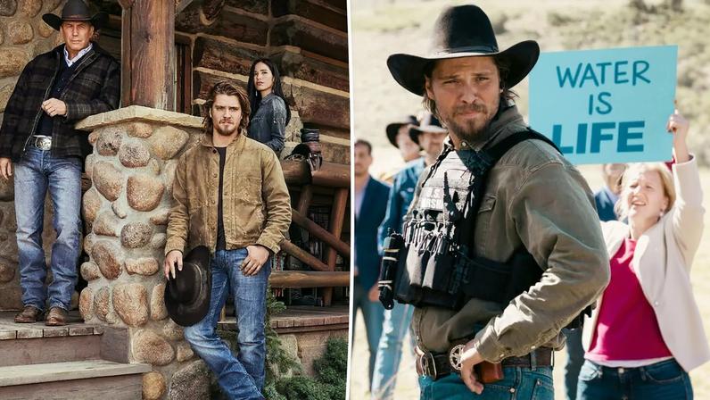 The “Yellowstone” spinoff “Marshals” kills off Kayce (Luke Grimes) wife, Monica (Kelsey Asbille).