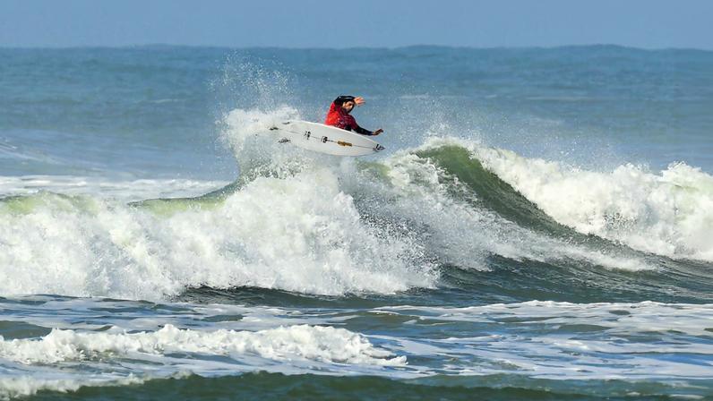 Mateus Herdy - Praia da Vila, Imbituba — Foto: Marcio David/WSL