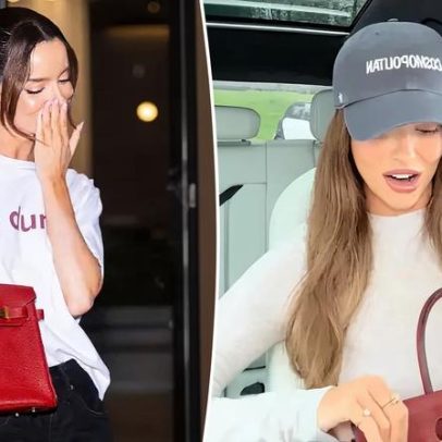 Nova Birkin de Maura Higgins com gummies probióticos, gloss e creme para as mãos