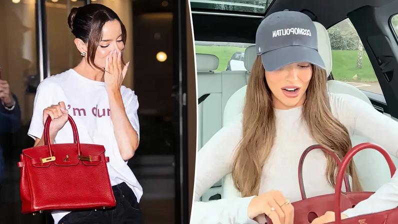 Nova Birkin de Maura Higgins com gummies probióticos, gloss e creme para as mãos