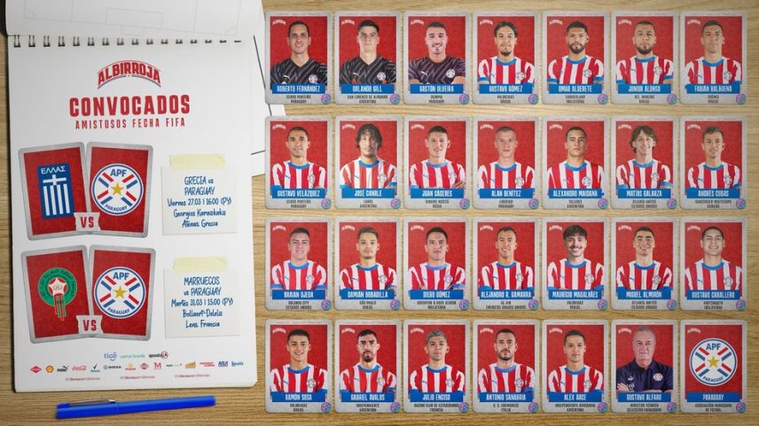 Maurício foi convocado pela primeira vez para a seleção paraguaia — Foto: Divulgação/Associação Paraguaia de Futebol