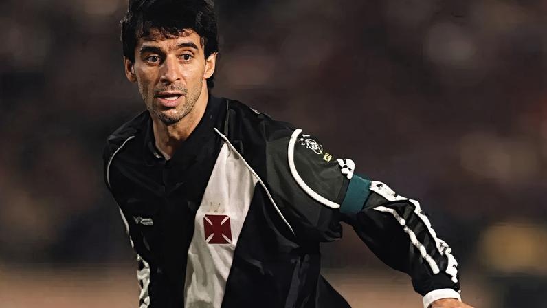 Mauro Galvão foi capitão do Vasco na conquista da Libertadores de 1998. (Foto: Reprodução)