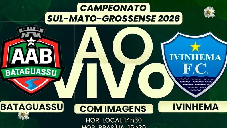 Batuaguassu e Ivinhema jogam pelas quartas de final do Sul-Mato-Grossense(Foto: Arte/Lance!)