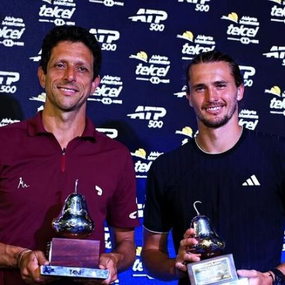 Melo comemora tricampeonato em Acapulco e parceria com Zverev