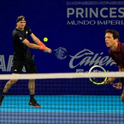 Melo é o único brasileiro na chave de duplas ao lado de Zverev