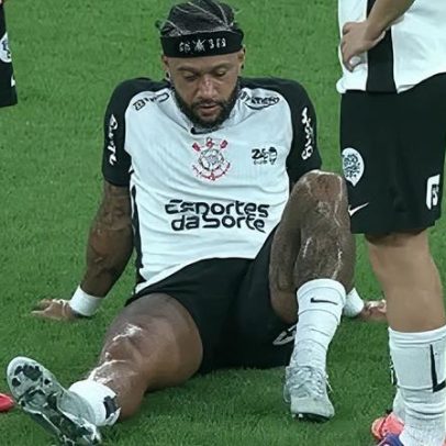 Técnico da Holanda teme lesão de Memphis Depay