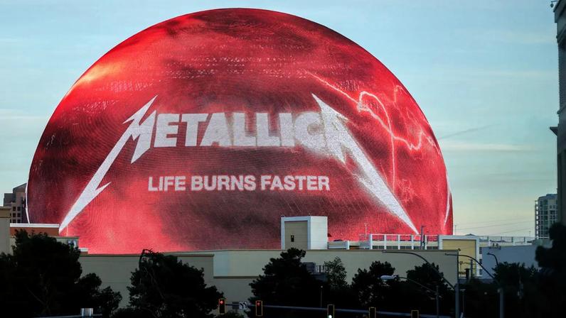 Metallica encerra esperanças de novas datas no The Sphere