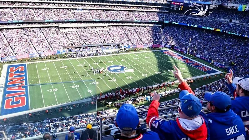 Na imagem, o MetLife Stadium, em Nova Jersey; estádio é usado pelo Giants e pelo Jets, equipes da NFL
