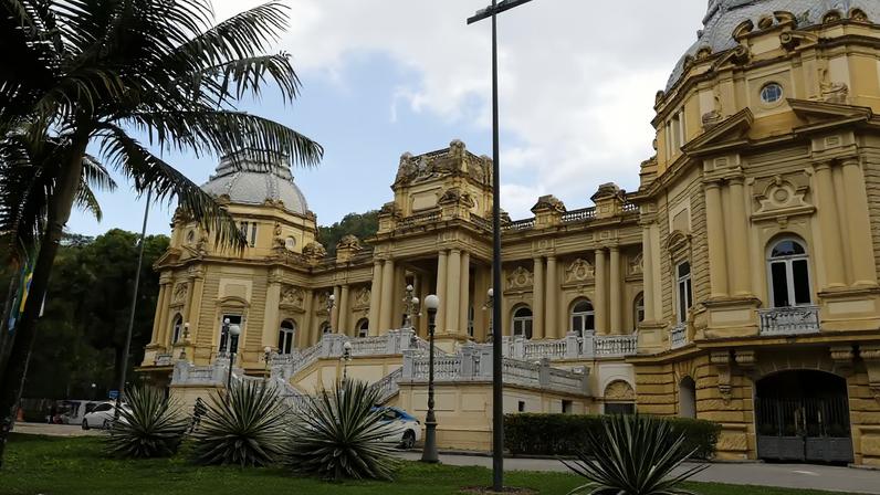 O Palácio Guanabara, em Laranjeiras, sede do Governo do Estado do Rio de Janeiro.