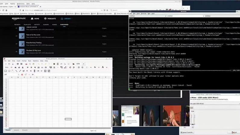 MidnightBSD, sistema operacional de código aberto que funciona como alternativa ao Windows — Foto: Lucas Holt/Wikimedia Commons