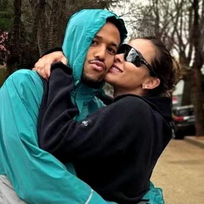Tainá e Eder Militão treinam na Espanha; rumores de gravidez cercam casal