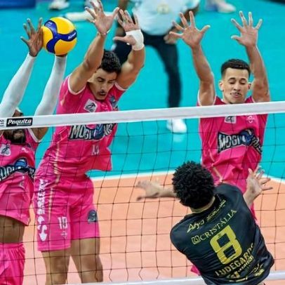 MOC Vôlei vence Mogi 3 a 0 e encara Brasília na semifinal da Superliga