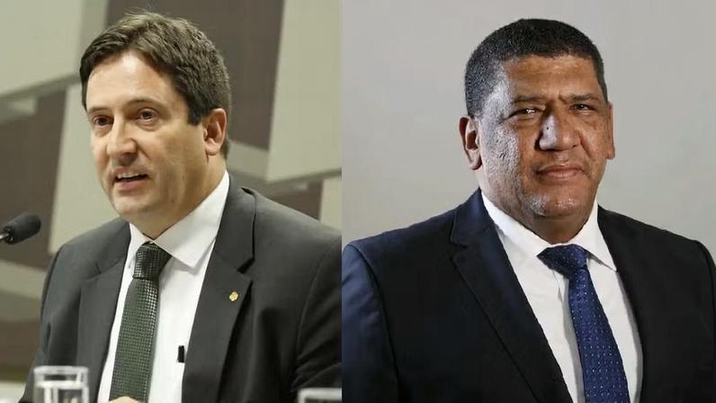 Paulo Sérgio Neves de Souza e Belline Santana, afastados do BC — Foto: Divulgação