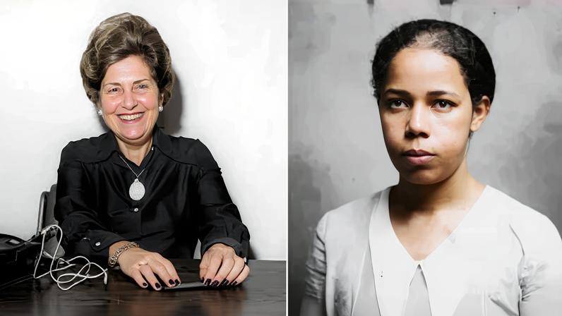 Dorina Nowill (à esq.) e Antonieta de Barros estão entre as mulheres que revolucionaram a educação do país