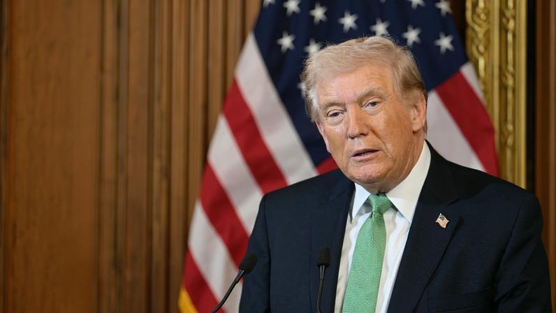 O presidente dos Estados Unidos, Donald Trump.
