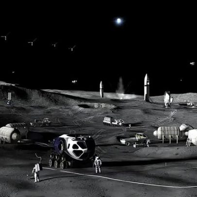 Nasa traça planos ambiciosos para base lunar com dezenas de missões