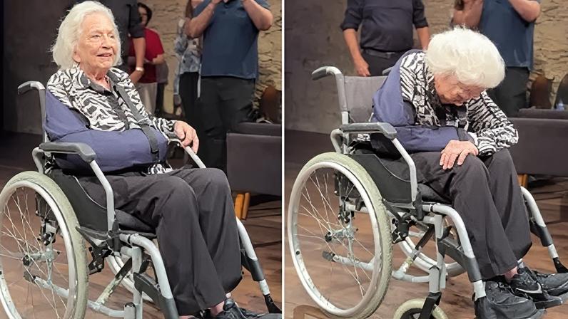 Nathalia Timberg se emociona com homenagem