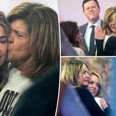 Hoda Kotb beija Savannah Guthrie em emocionante reencontro no Today