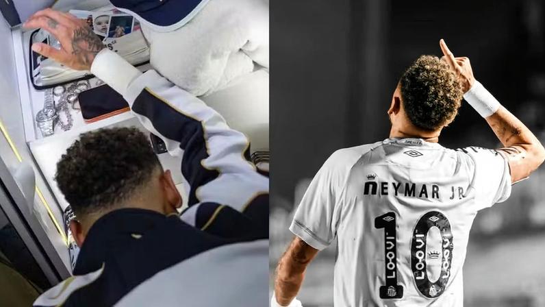 Neymar reza após não ser convocado para a Seleção