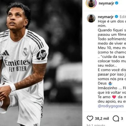 Neymar e Vini Jr. lamentam lesão de Rodrygo que o tira da Copa