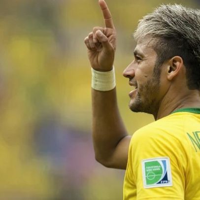 Brasil faz 100º jogo em Copas do Mundo em casa com gol de Neymar