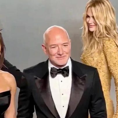 Nicole Kidman photobombs Lauren Sánchez, Jeff Bezos Vanity Fair Oscars Party 2026