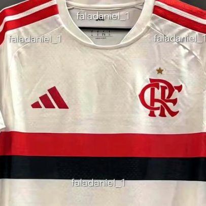 Nova segunda camisa do Flamengo circula na internet com fotos