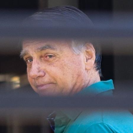 O ex-presidente Jair Bolsonaro (PL) quando estava em prisão domiciliar, em setembro de 2025