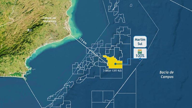 Rio de Janeiro (RJ), 26/03/2026 – Petrobras descobre petróleo em Marlim Sul, no pré-sal de Campos. Arte Petrobras
