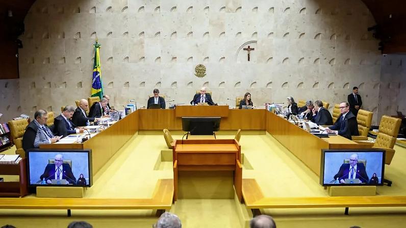 Na imagem, o plenário do Supremo Tribunal Federal, em Brasília